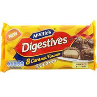 McVities Caramel Digestive Teacakes 8 Pack