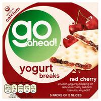 McVities Go Ahead Yogurt Breaks Cherry 5 Pack