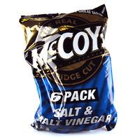McCoys Salt and Vinegar 6 Pack