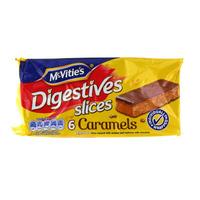 McVities Digestive Caramel Slice 6 Pack