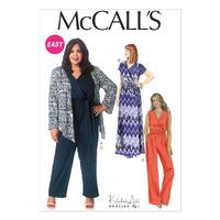 McCall\'s M7135 Misses\'/Women\'s Shrug, Dress, Jumpsuit and Belt 379271