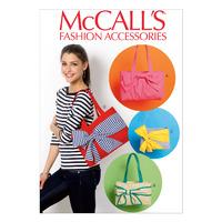McCall\'s M6977 Oversized-Bow Tote Bags 379821