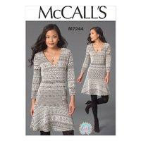 McCall\'s M7244 Misses\' Dress 380211