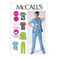 McCall\'s M6473 Misses\'/Women\'s Tops and Pants 378381