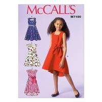 McCall\'s M7180 Children\'s/Girls\' Dresses 379867