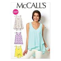 McCall\'s M6960 Misses\' Tops and Tunics 378695