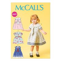 McCall\'s M6913 Toddlers\' Dresses and Tie Ends 378629