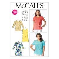 McCall\'s M6927 Misses\'/Women\'s Tops and Tunics 378638