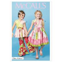 McCall\'s M6497 Children\'s/Girls\' Top, Dress and Pants 378400