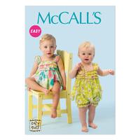 McCall\'s M6942 Infants\' Romper 378660