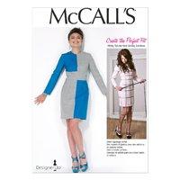 McCall\'s Patterns M7089 Designer Joi Misses Dresses 350795