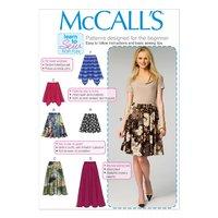 mccalls patterns m6994 learn to sew for fun misses skirts 350800