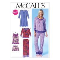 mccalls m7060 misses tops dress shorts and pants 378831