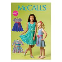McCall\'s M6915 Chidren\'s/Girls\' Dresses 378630