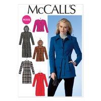 McCall\'s M7058 Misses\'/Miss Petite Jackets, Coats and Belt 378824