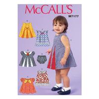 mccalls m7177 infants dresses and panties 379844