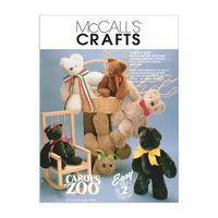 McCall\'s M6188 Stuffed Animals 378256
