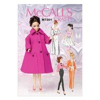 McCall\'s M7301 Clothes For 11½ Doll 380364