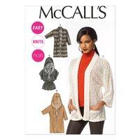 McCall\'s M6802 Misses\'/Women\'s Cardigans 378539