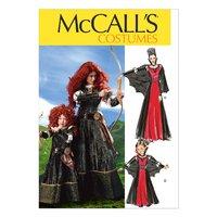 McCall\'s M6817 Misses\'/Children\'s/Girls\' Costumes 378547