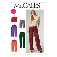 mccalls m6843 misses shorts and pants 378571