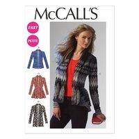 McCall\'s M6844 Misses\'/Miss Petite Cardigans 378572