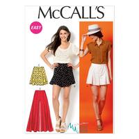 mccalls m6965 misses shorts and pants 378700