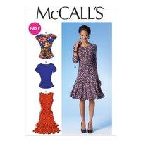 mccalls m7046 misses tops and dresses 378791