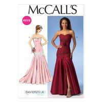 mccalls m7050 missesmiss petite dresses and belt 378805