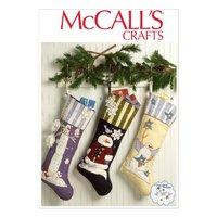 McCall\'s M7063 Christmas Stockings 378840