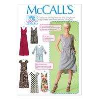McCall\'s M7120 Misses\' Dresses and Belt 379018