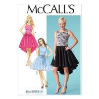 McCall\'s M7123 Misses\' Dresses and Sash 379026