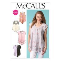 McCall\'s M7125 Misses\' Tops 37...