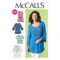 McCall\'s M7128 Misses\' Tops and Tunic 379138