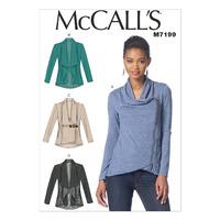 McCall\'s M7199 Misses\' Jackets 379910