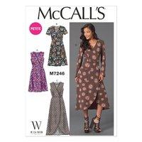 McCall\'s M7246 Misses\'/Miss Petite Dresses 380216