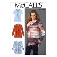 McCall\'s M7248 Misses\' Tops 38...
