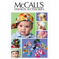 McCall\'s M6575 Infants\' Hats and Soft Shoes 378441