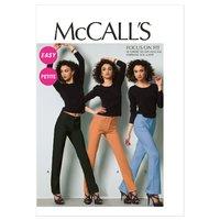 McCall\'s M6610 Misses\'/Miss Petite Jeans 378445