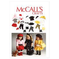 McCall\'s M6669 Clothes For 18\' Doll, Accessories and Dog 378484
