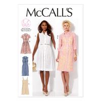 mccalls m6696 misses dresses and slip 378497