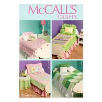 mccalls m6718 bed mattress and bedding ensemble for 18 doll table skir ...