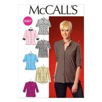 mccalls m7018 misses tops and tunic 378764