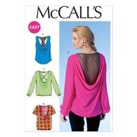 McCall\'s M7051 Misses\' Tops 37...