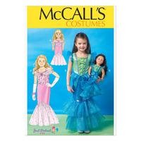 McCall\'s M7175 Children\'s/Girls\'/18 Dolls\' Costumes 379838