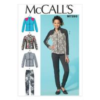 McCall\'s M7293 Misses\' Jackets and Pants 380350