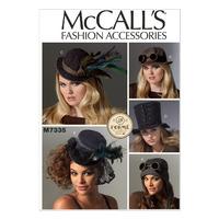 McCall\'s M7335 Hats in Five Sty...