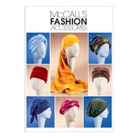 McCall\'s M4116 Misses\' Turban, Headwrap & Caps 377892