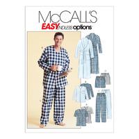 McCall\'s M4244 Men\'s Robe, Belt, Tops, Pants and Shorts 377897