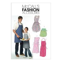 McCall\'s M5551 Misses\'/Men\'s/Children\'s/Boys\'/Girls\' Aprons 378025